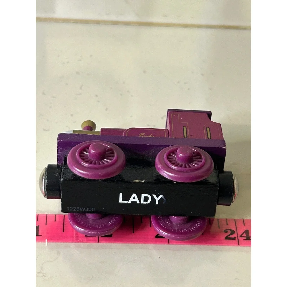 Thomas & Friends Wooden Railway Lady Purple Gold Magic Railroad Train Engine